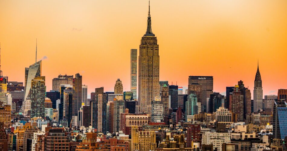 landscape photo of New York Empire State Building